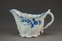 Lot 270 - A Caughley low Chelsea ewer painted with the...