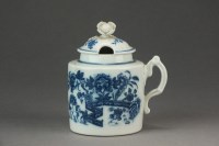 Lot 328 - A Caughley mustard pot and cover...