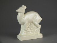 Lot 449 - John Skeaping for Wedgwood, a moonstone white...