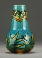 Lot 462 - A Minton secessionist vase designed by Léon...