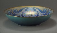 Lot 499 - A Shelley lustre bowl designed by Walter...