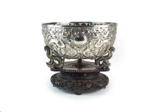 Lot 620 - The Governor's Cup: A superb Chinese silver...
