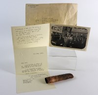 Lot 747 - Churchill, Winston Spencer. A half smoked...