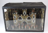 Lot 788 - A late 19th / early 20th century diorama of a...