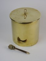 Lot 800 - A First World War polished brass shell case...