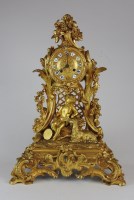 Lot 831 - A late 19th century Louis XV style ormolu...