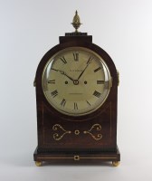 Lot 834 - A Regency mahogany brass inlaid boxwood strung...