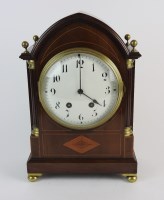 Lot 839 - An Edwardian mahogany boxwood strung lancet...