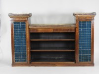 Lot 885 - A 19th century rosewood three section breaktop...