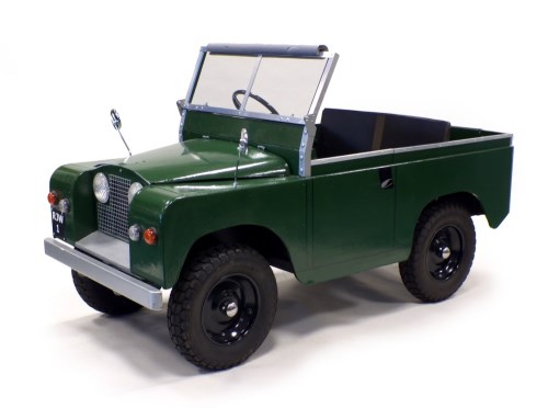 Lot 981 - A model Series 1 Land Rover and trailer built...