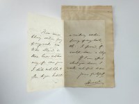 Lot 1009 - DISRAELI, Benjamin (1804-81) autograph letter...