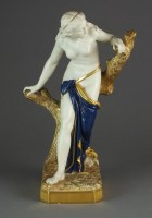 Lot 68 - A Royal Worcester figure of 'The Bather...