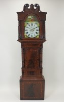 Lot 347 - A Victorian mahogany eight day longcase clock...