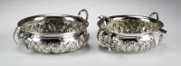 Lot 21 - A Victorian silver sugar bowl and cream jug,...
