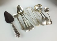 Lot 29 - A collection of silver spoons, various makers...