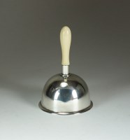 Lot 74 - An Edwardian silver bell, Cornelius Desormeaux...