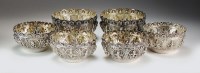 Lot 118 - A set of six Victorian Scottish silver...