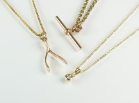 Lot 176 - A single stone diamond set pendant, suspended...