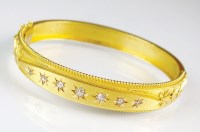 Lot 224 - A late 19th century seven stone diamond set...