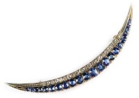 Lot 269 - A late 19th century sapphire and diamond...