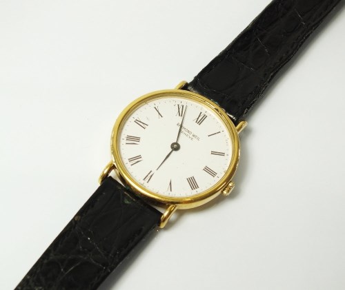 Lot 319 - A Gentleman's gold plated Raymond Weil...