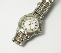 Lot 331 - A Lady's stainless steel Maurice Lacroix...