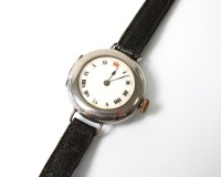 Lot 338 - A Lady's silver cased Rolex wristwatch, import...