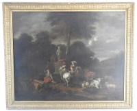 Lot 355 - Follower of Nicolaes Pieterszoon Berchem...