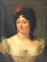 Lot 358 - English School (early 19th century) Portrait...