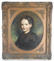 Lot 377 - English school, 19th century Portrait of Dora...