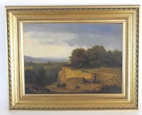 Lot 412 - English school, 19th century Pastoral...