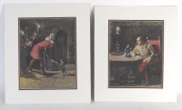 Lot 439 - British school, early 20th century A pair of...