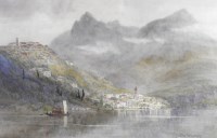 Lot 460 - Albert Stevens (Exh.1880-1907) View of a...