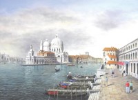 Lot 492 - Denis E Blow (British school, 20th century)...