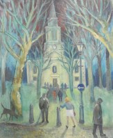 Lot 527 - Judith Moy (20th century, British) 'Rushby...
