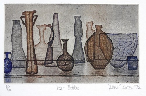 Lot 553 - Valerie Thornton (1931-1991) Tear Bottles,...