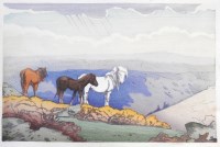 Lot 573 - Allen W Seaby (1867-1953) Dartmoor Ponies,...