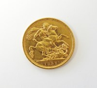 Lot 629 - A Victoria Jubilee head sovereign, dated 1892