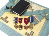 Lot 651 - A large collection of Masonic items, to...