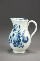 Lot 123 - A Caughley sparrow beak jug transfer-printed...