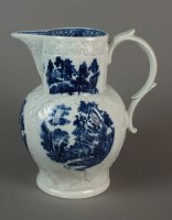 Lot 200 - A Calcut, Jackfield blue and white cabbage...