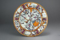 Lot 263 - A Charlotte Rhead Burleigh Ware wall plaque,...