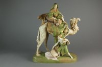 Lot 304 - A large late 19th century Royal Dux figural...