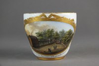 Lot 315 - A Meissen (Marcolini) porcelain topographical...