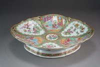 Lot 377 - A Chinese Canton famille rose comport,...