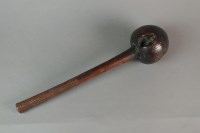 Lot 591 - A South African carved hardwood knobkierrie