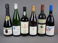 Lot 603 - Six commemorative bottles to include Chato...