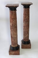 Lot 650 - A pair of late 19th century French rouge...