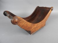 Lot 683 - A George III mahogany cheese coaster, early...