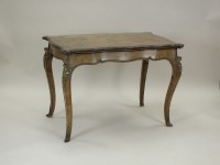 Lot 770 - A Victorian quarter veneered figured walnut...